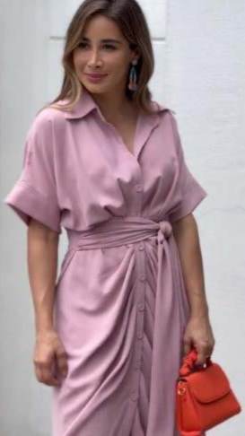 Blush Lavender Dress by BABE The Label
