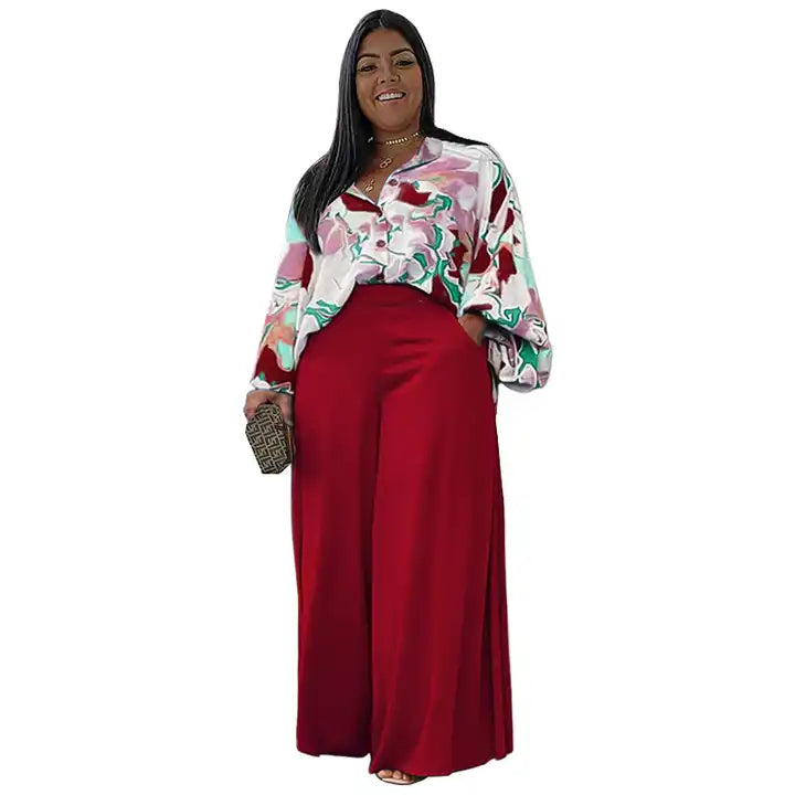 Suzy Shirt & Trouser Set
