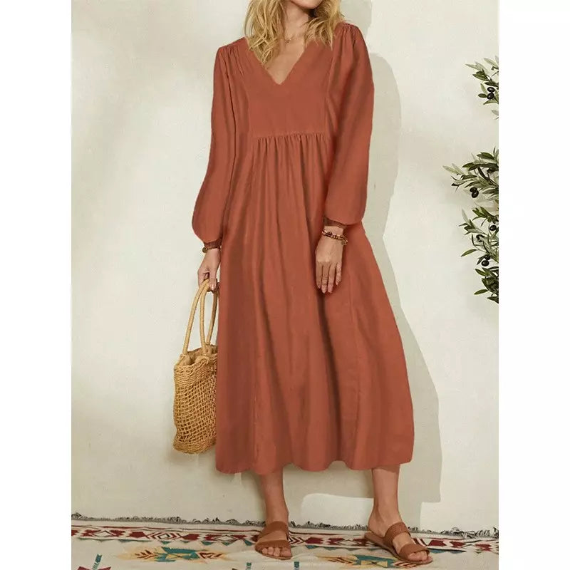 Doris Linen Dress