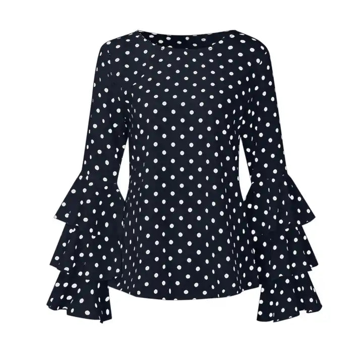 Beth Polka Dot Top
