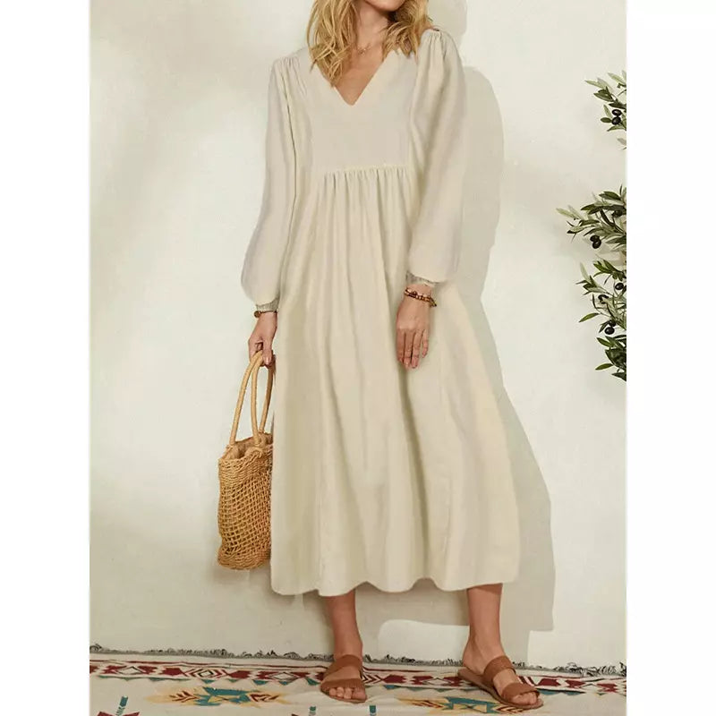 Doris Linen Dress