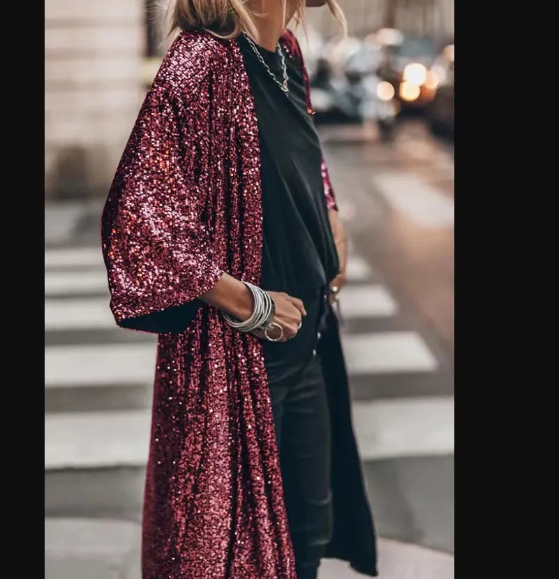 Stella Sequin Kimono
