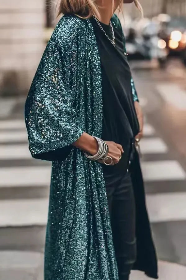 Stella Sequin Kimono